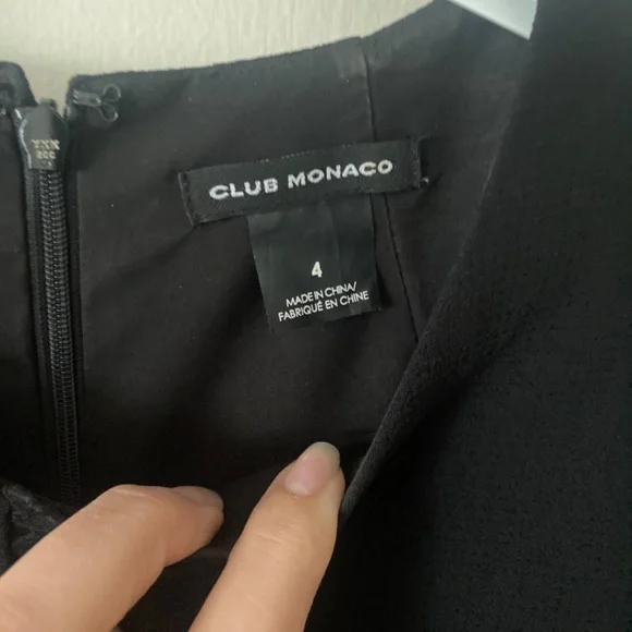 Club monaco black dress - Picture 3 of 4